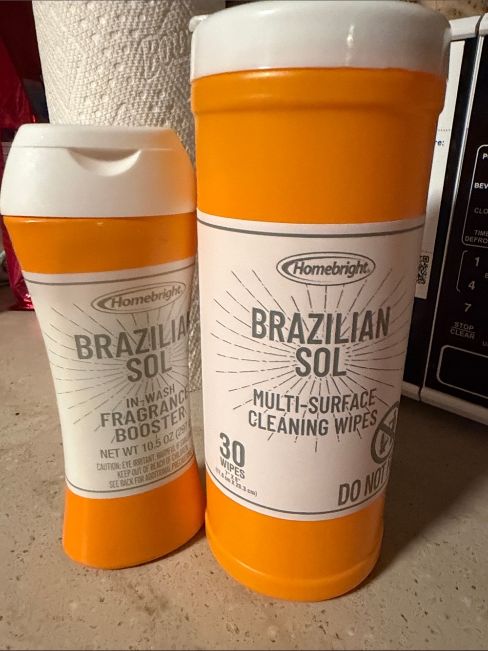2fer Brazilian Sol Orange Multi-Surface Cleaning Wipes
